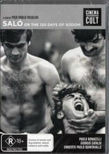 SALO OR THE 120 DAYS OF SODOM - NEW & SEALED REGION 4 DVD FREE LOCAL POST