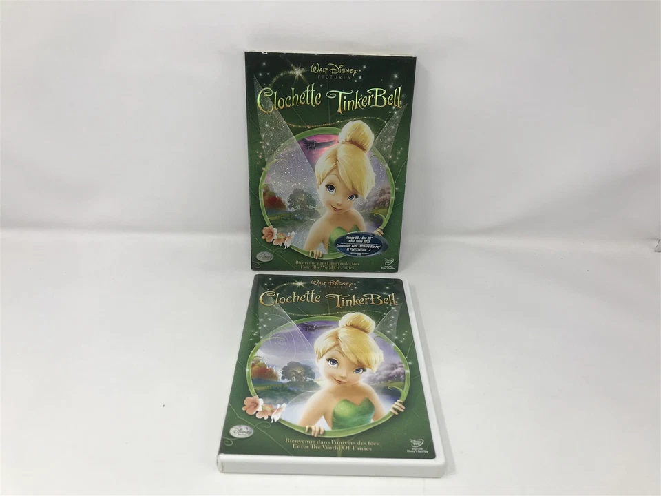 Tinker Bell (DVD, 2008) Disney With Slipcover (Clochette)  - Image 1 of 1