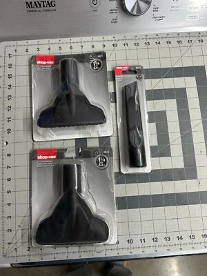 Nuevo paquete de 3 aspiradoras de tienda boquilla de piso aspiradora 1-1/4" #90619 herramienta para grietas 90616 Foto 1 de 4