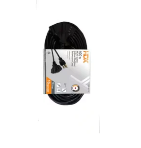 100 Ft. 16/3 Light Duty Indoor/Outdoor Extension Cord W/ Multiple Outlet Triple - Picture 1 of 2