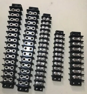 KULKA -JONES Terminal Block Wire Strip Pole 5X MIX LOT - Picture 1 of 2