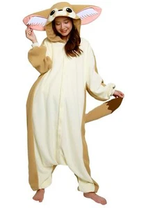 SAZAC Animal Fleece Kigurumi Fennec Fox One Size Polyester 2899 Cosplay Party - Picture 1 of 4