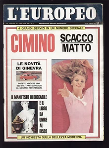 EUROPEO 11/1967 BIDDAU LIGIOS LELOUCH LAMBORGHINI MARZAL ALFA ROMEO 8 CILINDRI - Picture 1 of 1