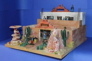 3045 Wild West Fort South Wayne an der Grenze ,zu 7cm Sammelfiguren, Fertigmod.  - Picture 1 of 13