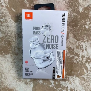 JBL Tune Buds True Wireless Bluetooth Noise Cancelling Earbuds Ghost Edition  - Picture 1 of 4