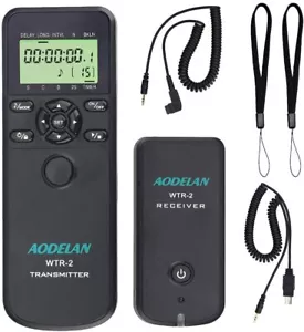 AODELAN Wireless Timer Remote Shutter Release For Sony A7RV A9 A6500 A6100 FX30 - Picture 1 of 7