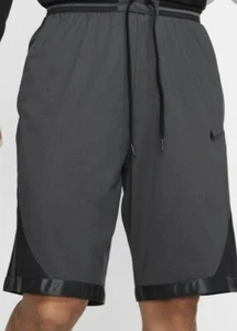 Nike Vaporknit Basketball Pants Men's Size M Grey Black AT3163-060 NEW - Picture 1 of 6