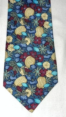 Cravatta Hermès Paris 100% seta - Imagen 1 de 4