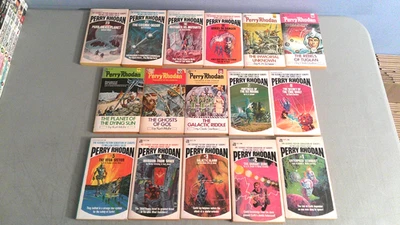 Perry Rhodan Lot Sci-Fi 16 Vintage Ace Paperback 1969–1973 First Printings - Image 1 of 4