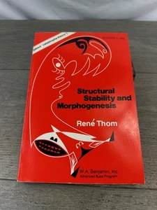 Vintage Structural Stability Morphogenesis Rene Thom 1976 PB Catastrophe Theory - Picture 1 of 24