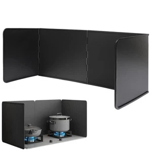 30cm Foldable Stove Splatter Guard Grease Shield Nonstick Oil Stove Splash Gu... - Picture 1 of 7
