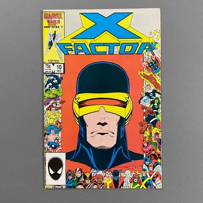 X-FACTOR 10 2ND APPEARANCE APOCALYPSE 25TH MARVEL ANNIVERSARY (1986, MARVEL) - Image 1 of 4