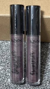 (2) NYX Shimmer Down Lip Veil. Lip Gloss~ SDLV09 WHAT THE PUNK ~ Sealed - Picture 1 of 2