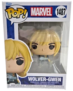 Funko Pop! Vinilo: Marvel - Wolver-Gwen #1487 con funda protectora - Imagen 1 de 10