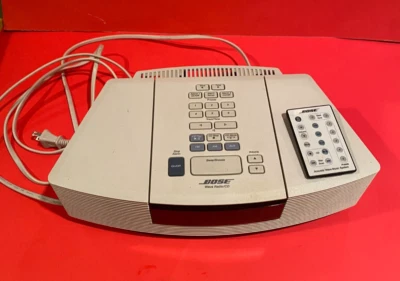 Bose Wave AWRC-1P Stereo CD Player and Radio with Remote - White TESTED/WORKING - Image 1 of 4