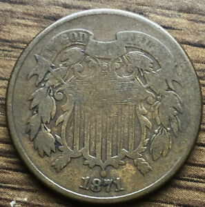 1871 Two Cent Piece