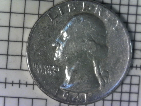1941 P- Washington Quarter! Nice Coin! no cost Shipping and Tracking! Cover