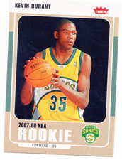 2007-08 Fleer Glossy #212 Kevin Durant