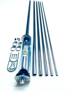 Antena de estación base CB varilla de plata varilla de plata Sigma Venom 10 y 11 metros - Imagen 1 de 6