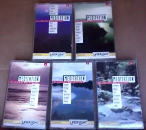 5 CASSETTE lot Set Laserlight Classical Meditation Bach Mozart Schumann Haydn + - Picture 1 of 8