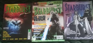 Starburst Sci Fi Magazines Lot X 3 godzilla, king kong etc - Picture 1 of 4