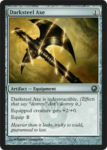 4 Darksteel Axe - LP - Scars of Mirrodin - mtg - x4 4x - Image 1 of 1
