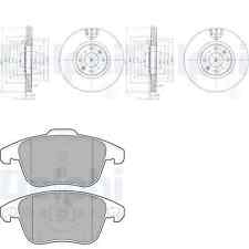 DELPHI BREMSSCHEIBEN 302mm + BELÄGE VORNE passend für CITROEN C4 GRAND / PICASSO