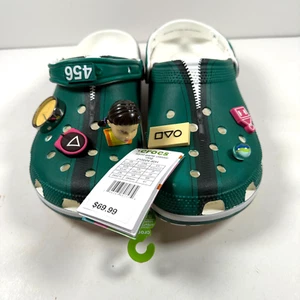 Zueco clásico Crocs X Squid Game para hombre 10 210224-90H NUEVO - Imagen 1 de 7