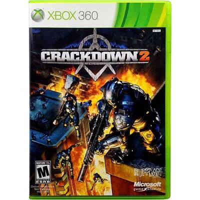 Crackdown 2 - Microsoft Xbox 360 Pristine Tested Authentic 1Y Guarantee - Image 1 of 4