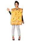 Cracker with Cheezy Cheese Snack Food Funny Unisex Adult Mens Womens Costume