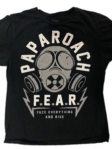 Paparoach T-Shirt Herren Large Schwarz F.E.A.R. Tour Grapic Shirt Baumwolle - Bild 1 von 10