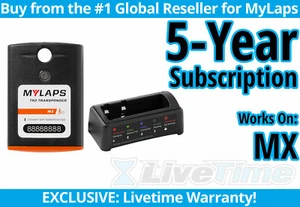 MyLaps TR2 MX (motocross) Rechargeable Transponder w/ 5-year Subscription - Picture 1 of 7