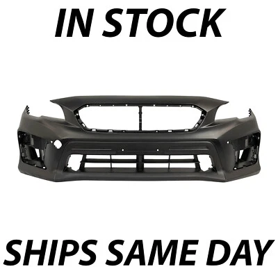 NEW Primered - Front Bumper Cover Fascia for 2018 2019 2020 2021 Subaru WRX - Image 1 of 4