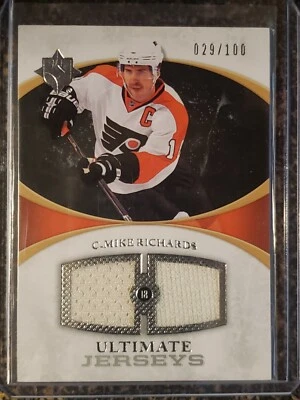 2010-11 Ultimate Jerseys MIKE RICHARDS! #UJMR 029/100 Philadelphia Flyers! - Image 1 of 2