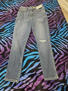 ARIZONA, JUNIOR'S NEW BLUE COTTON BL SLIM FIT SKINNY ANKLE JEANS, SIZE 7 - Picture 1 of 7