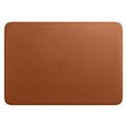 Genuine Apple Leather Sleeve Case For Macbook Pro 13" Inch - Black, Blue & Brown