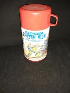 Captain Power & Soldiers`1987`Plastic -Thermos - Picture 1 of 6