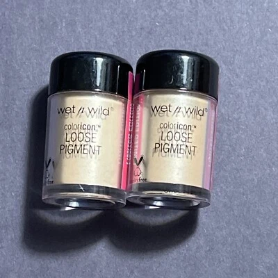 2x Wet n Wild Color Icon Loose Pigment #34833 Kung Fu Lightning LIMITED EDITION - Image 1 of 4
