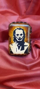 Zippo custom hand made leather case Joker - Picture 1 of 4