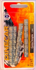 NEW Woodland Scenics P354 Pinecar Weights 2 oz 4 Pack - Picture 1 of 2