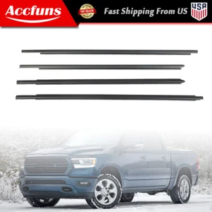 New Weatherstrip Window Moulding Trim Seal Belt For 2019-2021 Ram 1500 2500 3500 - Picture 1 of 9