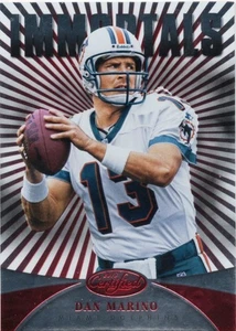 Dan Marino 2013 Panini Certified Immortals Platinum Red #162 MIAMI DOLPHINS - Picture 1 of 2