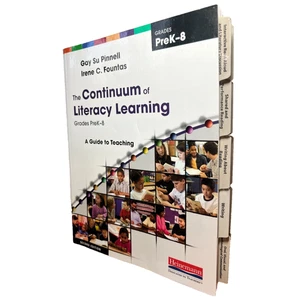 Continuum of Literacy Learning PreK-8 Teacher Guide 2nd Ed Pinnell Fountas - Picture 1 of 17