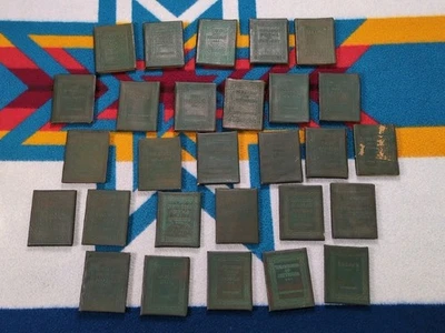 Vintage Little Leather Library Book Lot Of 28 Shakepear Sherlock Holmes Wilde - Image 1 of 4