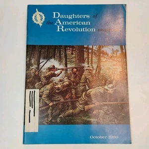 Revista DAR Hijas de la Revolución Americana Octubre 1980 - Imagen 1 de 3