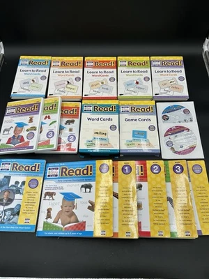 Your Baby Can Read Vol. 1,2,3, and Starter Word Cards Plus DVD’s Books Read Desc - Image 1 of 4