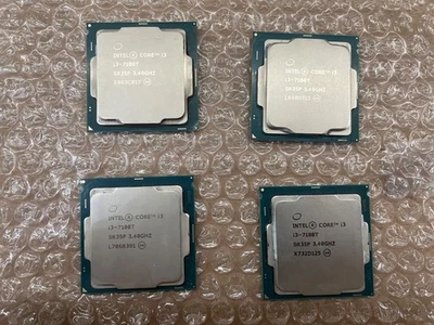 LOT OF 4 Intel Core i3-7100T SR35P 3.40GHz - Image 1 of 4