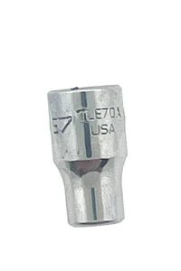Snap-on TORX E7 Shallow Socket TLE70A 1/4" Drive Chome USA Tool Auto Mechanic - Picture 1 of 9