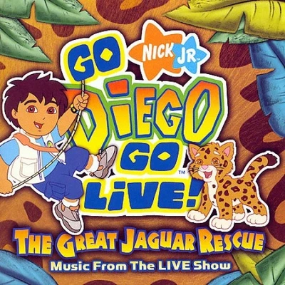 Go Diego Go Live the Great Jaguar Rescue by Go Diego Go [Audio CD] - Image 1 of 2