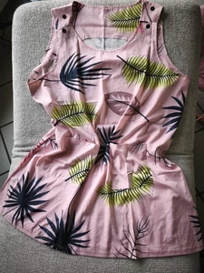Strandkleid, Überwurf, Minikleid, Gr.L, verstellbare Träger - Bild 1 von 4